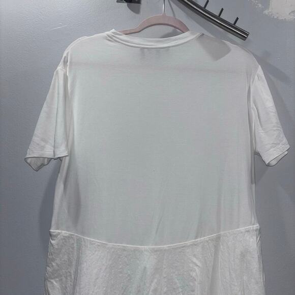 Theory White Tiered Tunic Linen Blend Dress (Size Small) - Picture 10 of 14